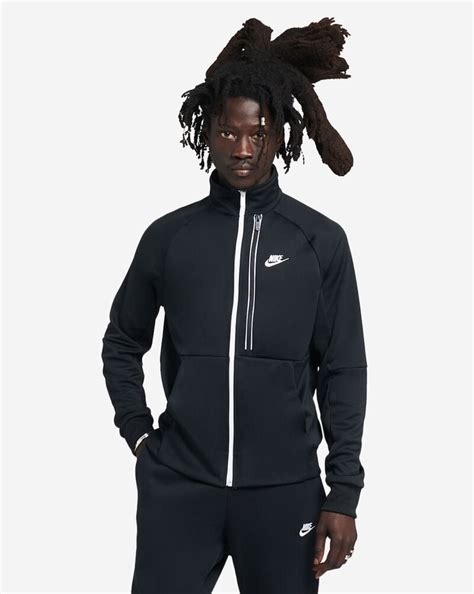 nike tribute jacke schwarz|Nike N98 Tribute Jacket Men's DA0003.